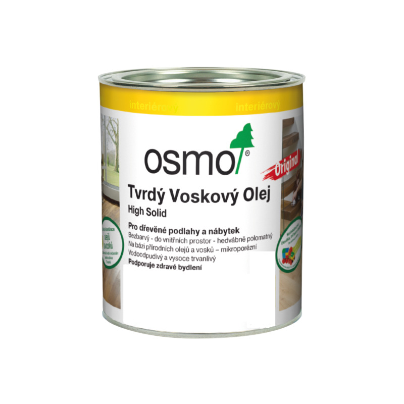 3062 Tvrdý voskový olej, Mat 0,375 l